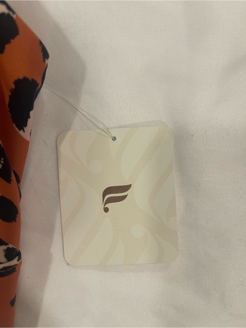 Fabletics Rust Leopard Sports Bra - Picture 4 of 4